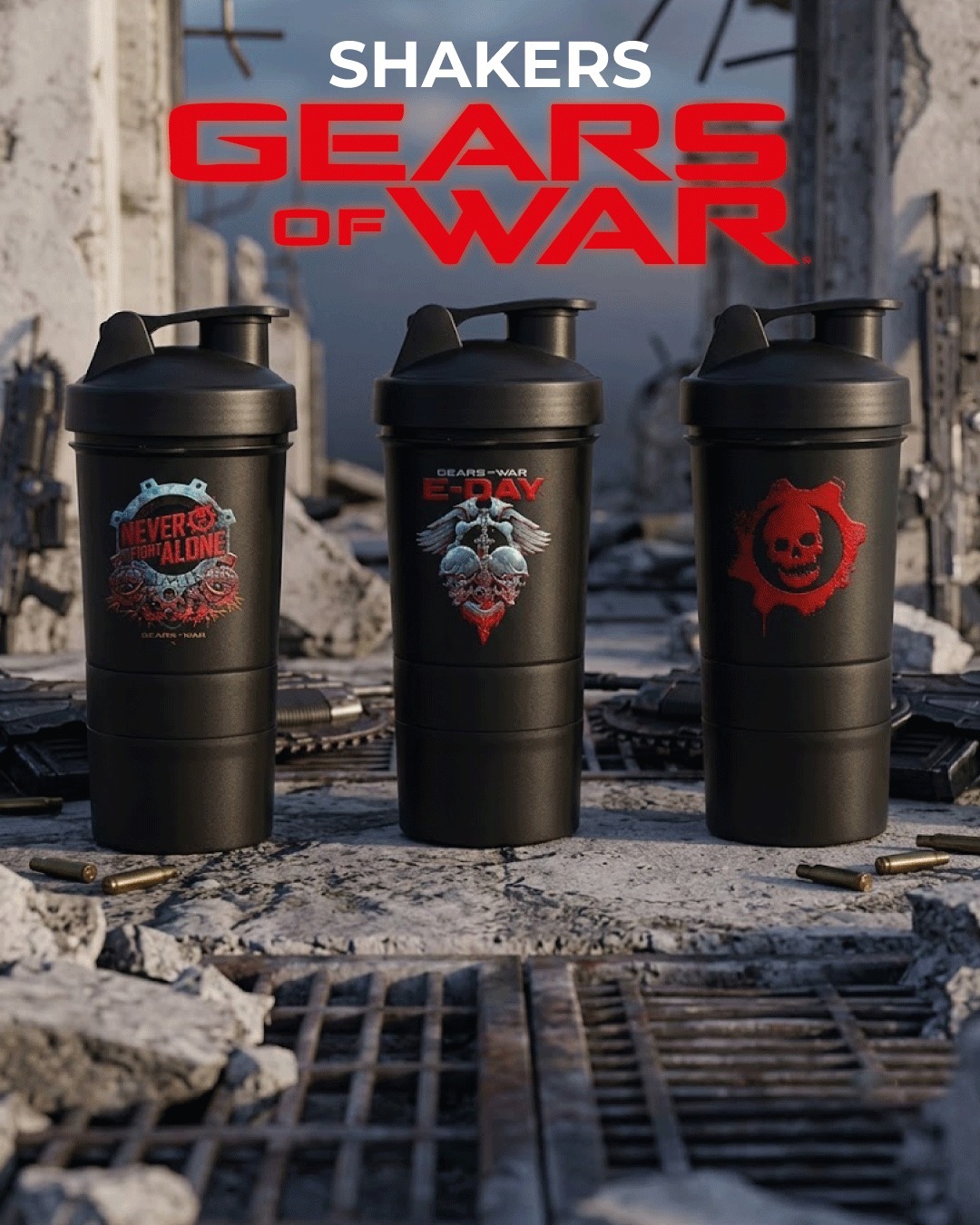 Shaker Gears of War 600 ml