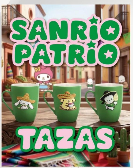 Tazas Sanrio Patrio 400 ml