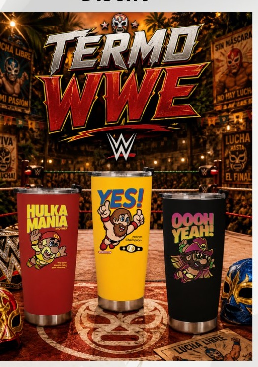 Termo WWE Hulkamania 20 oz