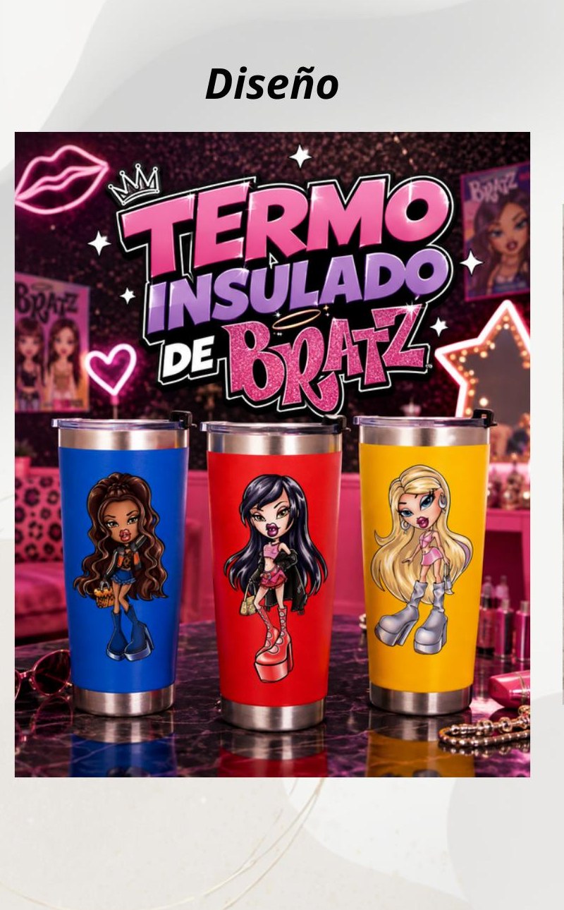 Termo insulado Bratz