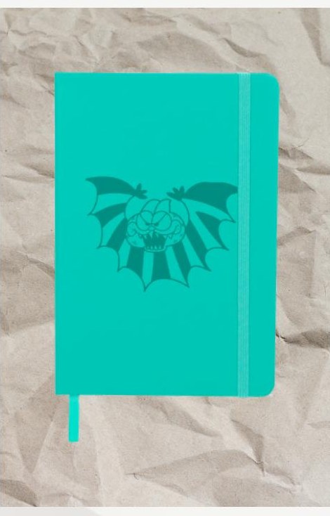 Libreta de grabado láser Halloween — Diseño 1