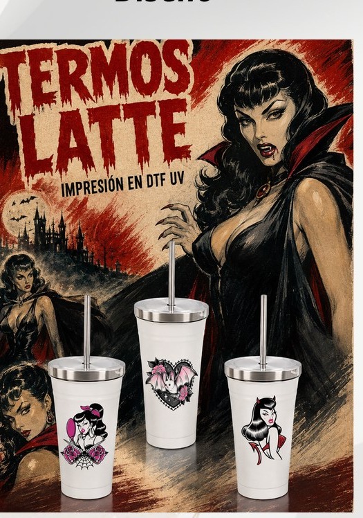 Termos Latte Vampiresa 16 oz