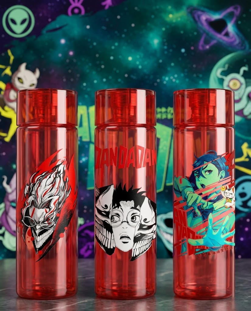 Botella Dandadan personajes 500 ml