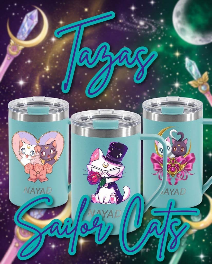 Taza térmica Sailor Cats 14 oz