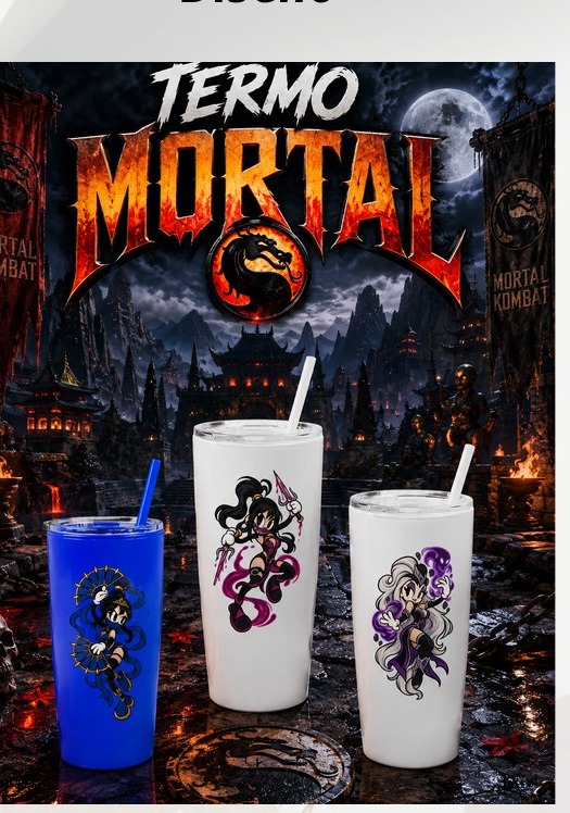 Termo Mortal Kombat Clásico 20 oz