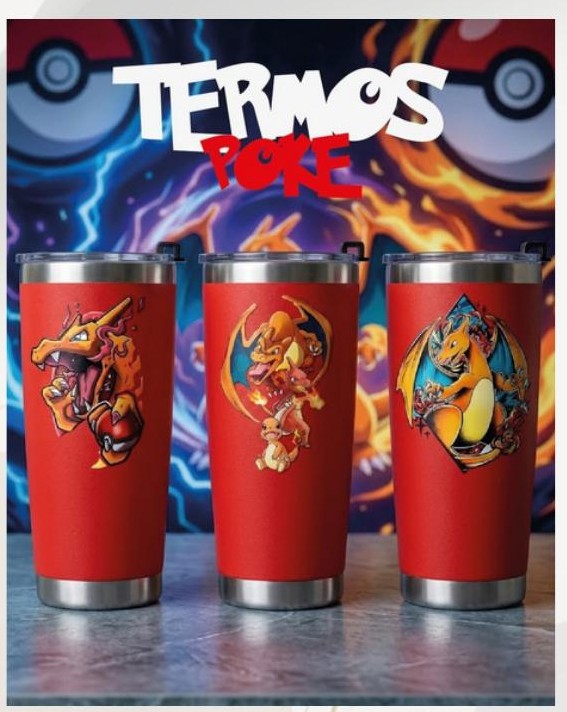 Termos Poke Charizard 20 oz