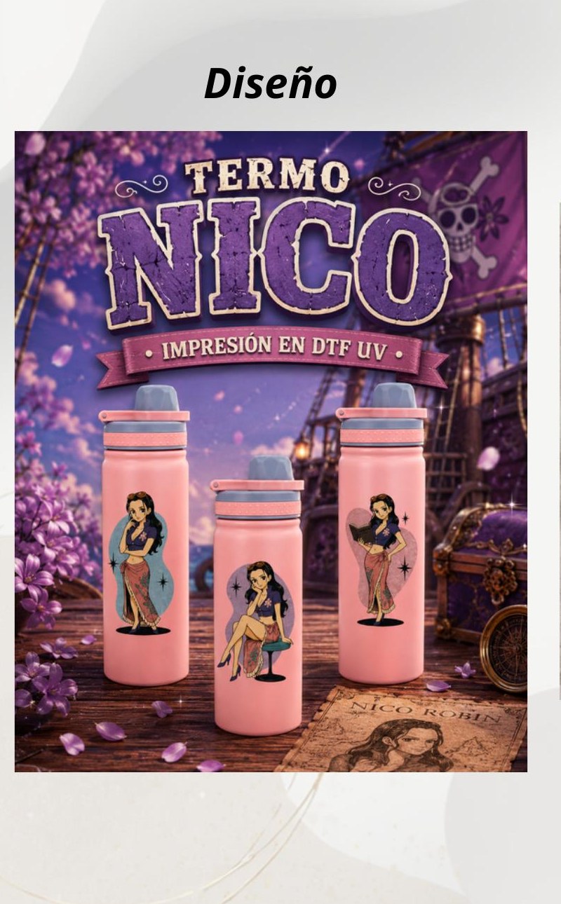 Termo Nico Robin 500 ml