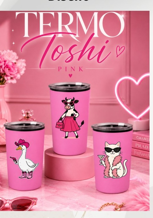 Termo Toshi Pink 20 oz