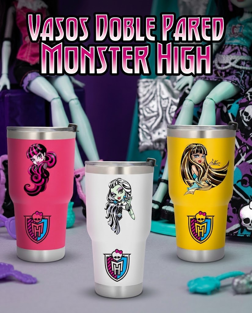 Vaso térmico Monster High 30 oz