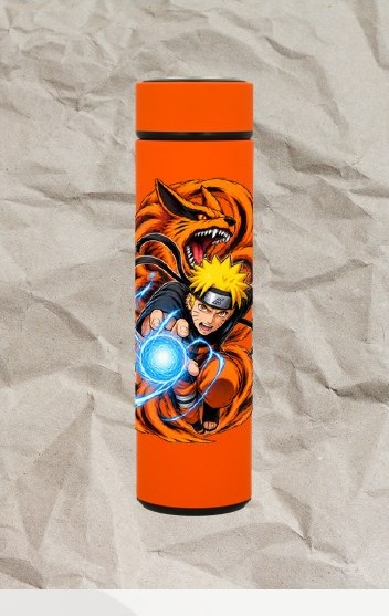 Termo Acero Naruto 500 ml — Diseño 1