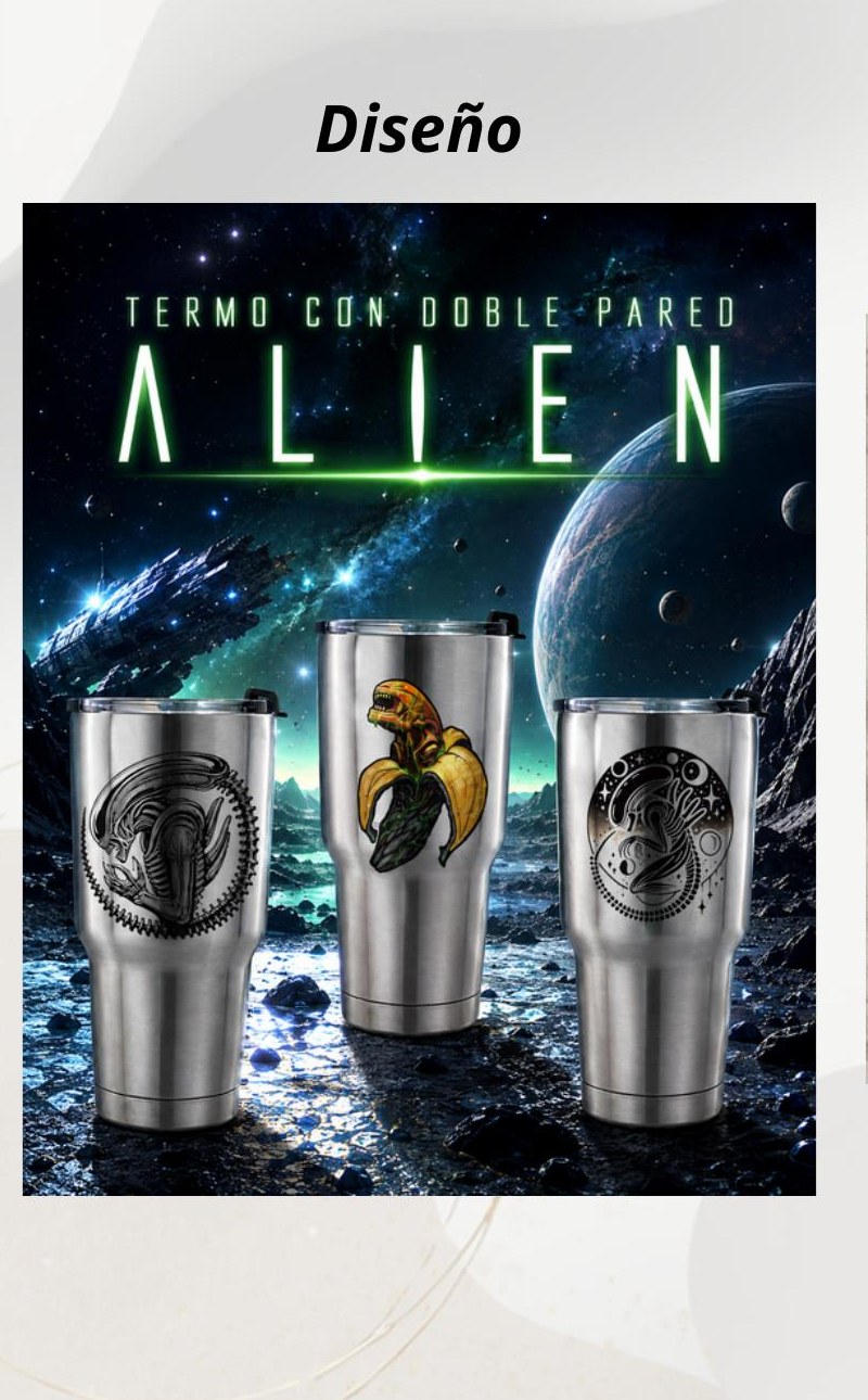 Termo doble pared Alien