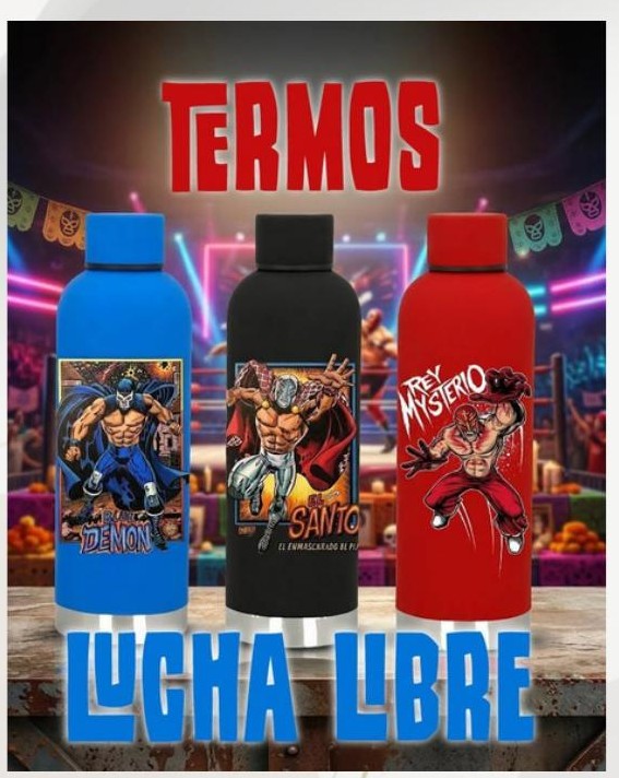 Termos Lucha Libre 750 ml