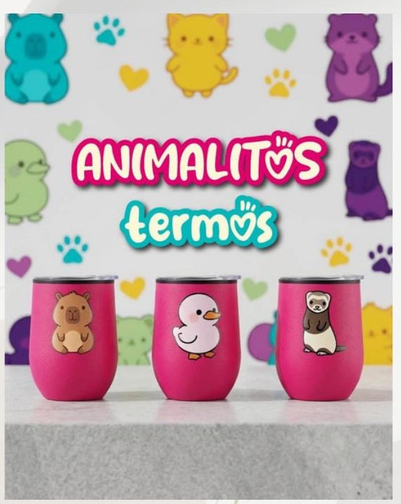 Termos Animalitos 12 oz