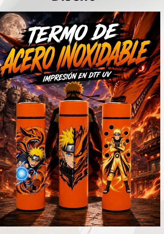 Termo Acero Naruto 500 ml