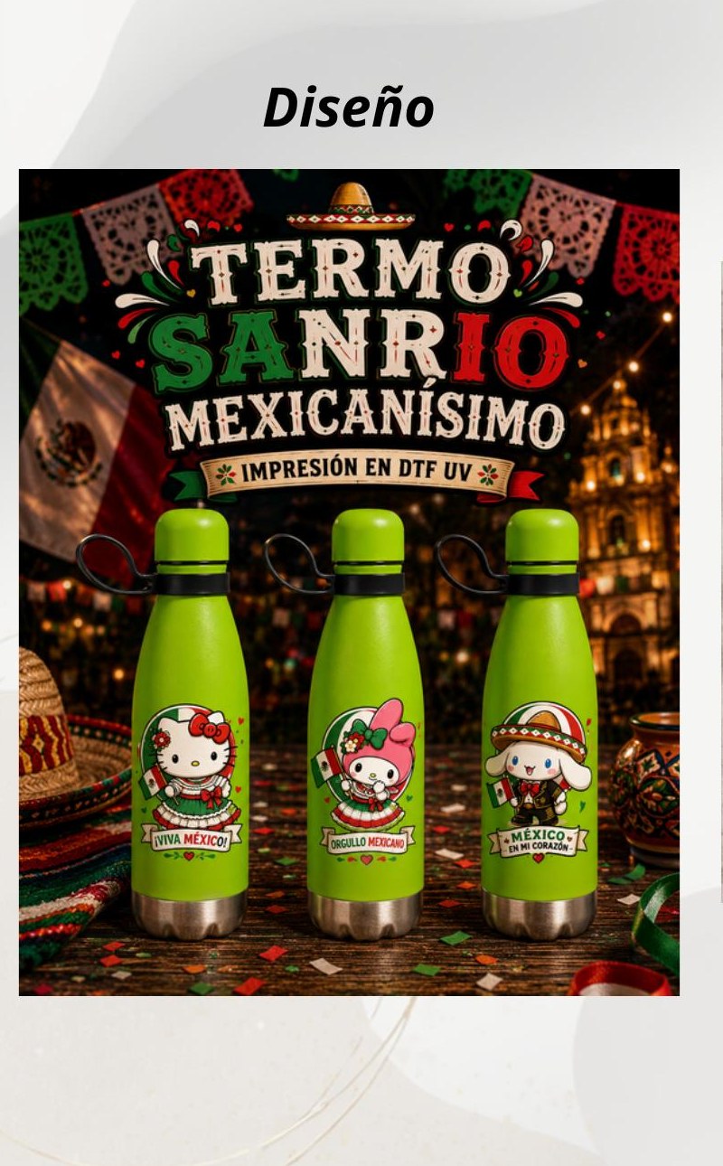 Termo Sanrio Mexicanísimo 500 ml