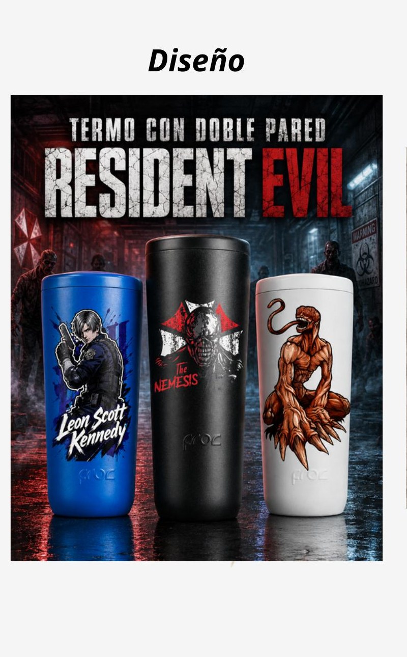Termo doble pared Resident Evil
