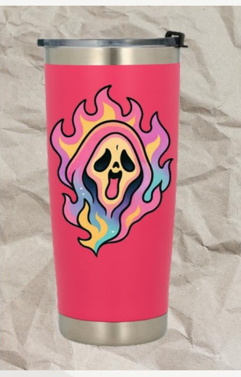 Termo insulado Scream — Diseño 1