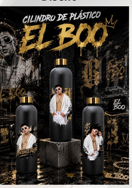 Cilindro de Plástico El Boo 700 ml