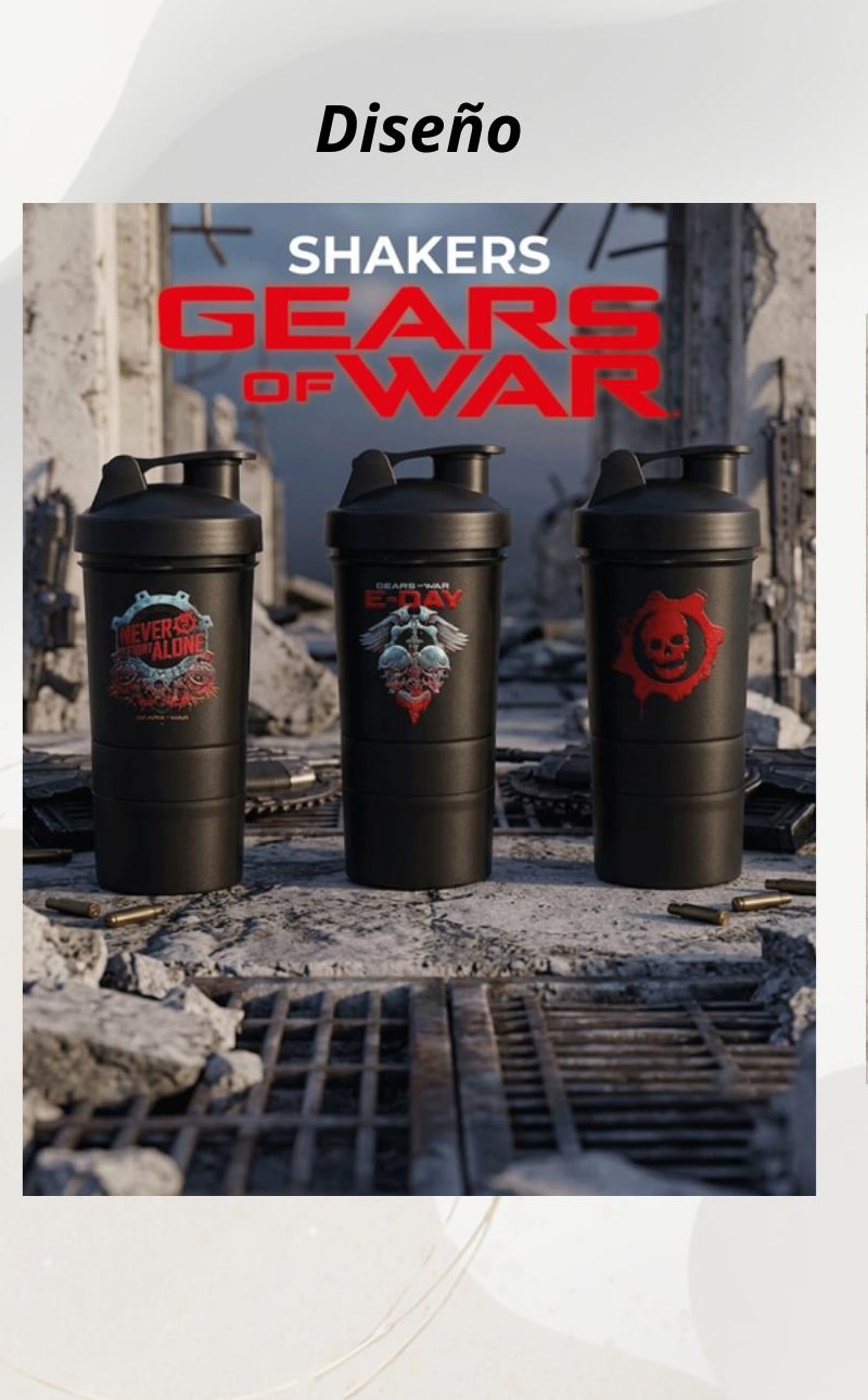 Shaker Gears of War 600 ml