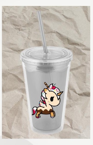 Vasos Tokidoki 500 ml — Diseño 1