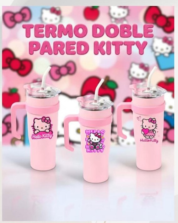 Termo doble pared Hello Kitty 40 oz