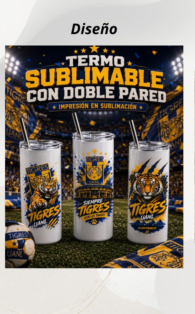 Termo sublimable Tigres UANL