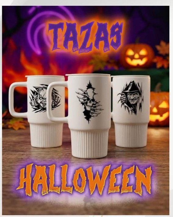 Tazas Halloween 400 ml