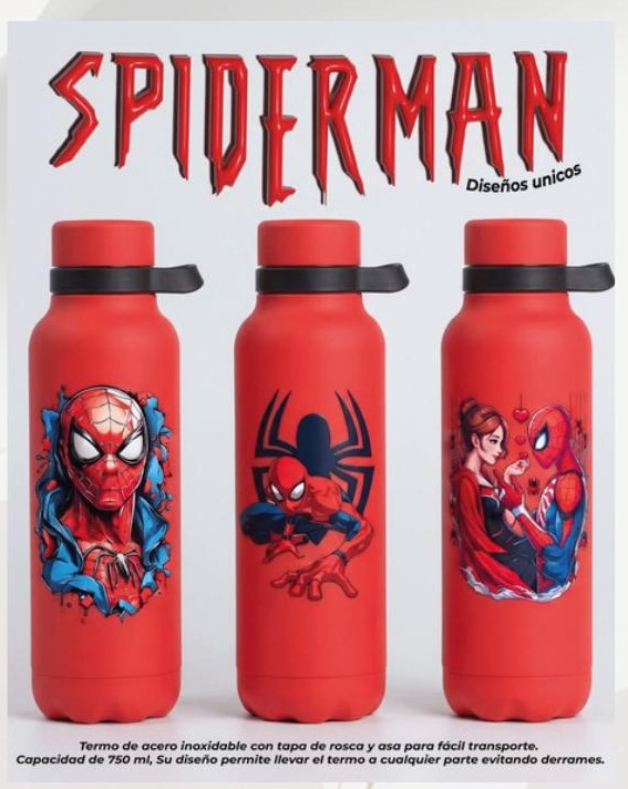 Termo de acero Spider-Man 750 ml