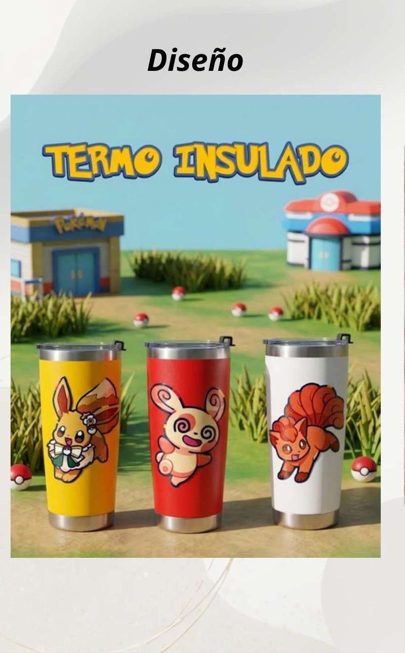 Termo insulado Pokémon