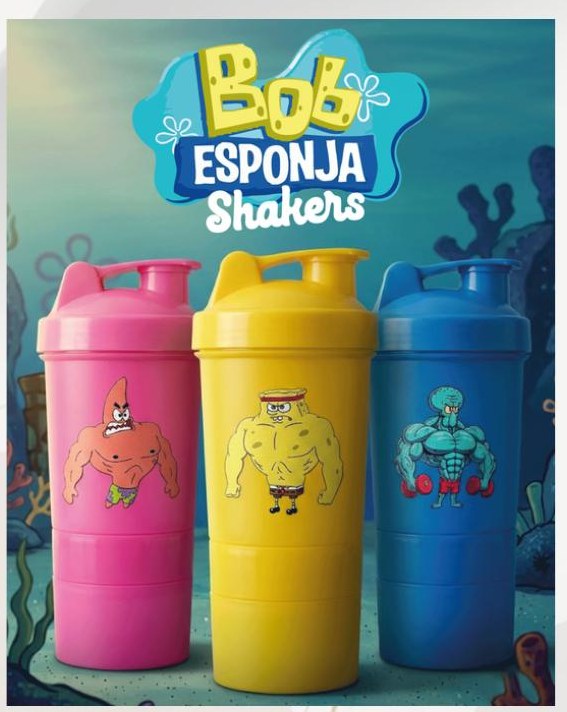 Shakers Bob Esponja 600 ml
