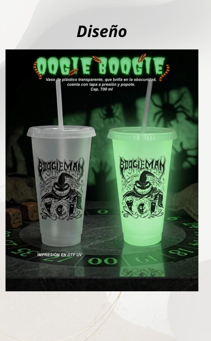 Vaso Oogie Boogie glow 700 ml