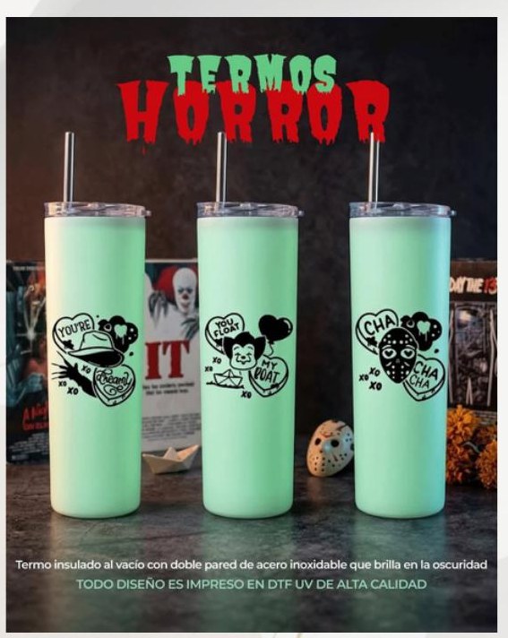 Termos Horror Menta 20 oz