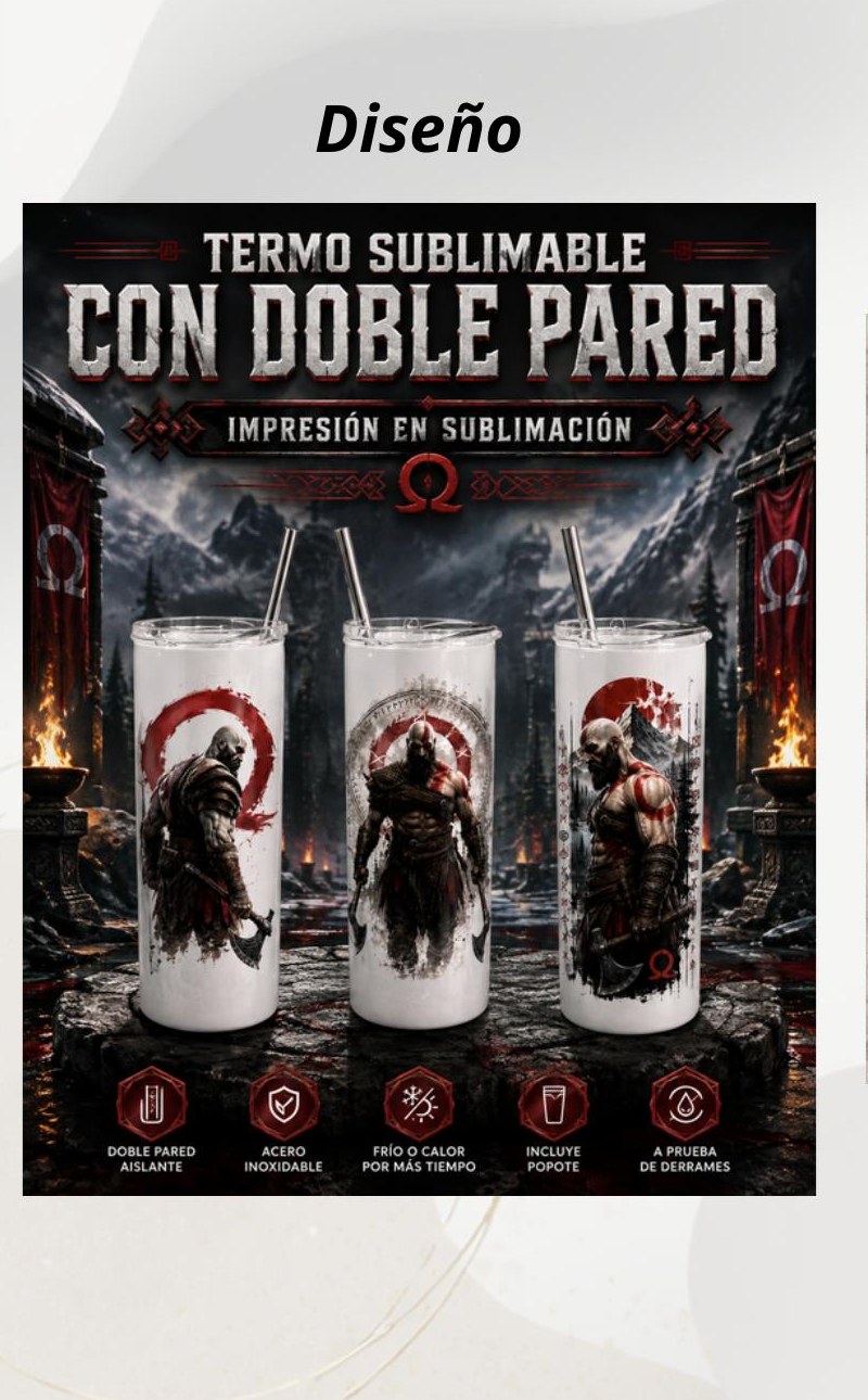 Termo sublimable God of War