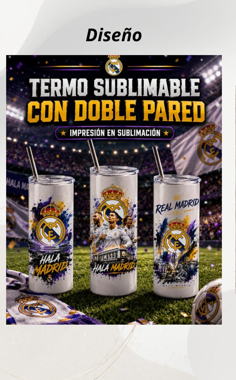 Termo sublimable Real Madrid