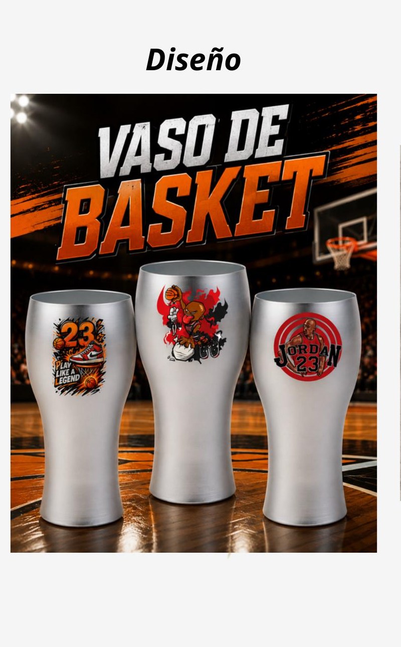 Vaso de Basket