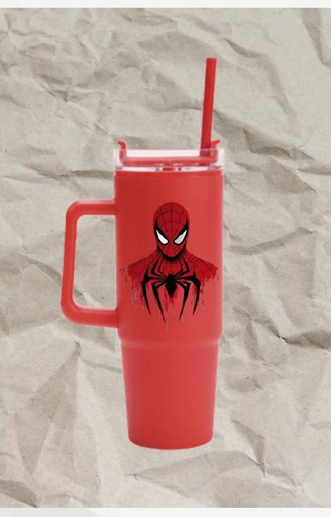 Termo Spiderman con asa — Diseño 1