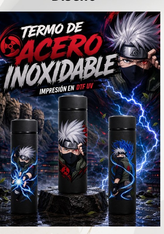 Termo Acero Kakashi 500 ml